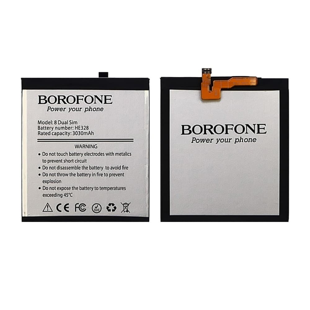 Акумулятор HE328 для Nokia 8 Dual Sim, Borofone, 3030 mAh фото 1