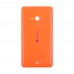 Задня кришка для Microsoft (Nokia) 535 Lumia Dual Sim (RM-1090), колір оранжевий миниатюра 1