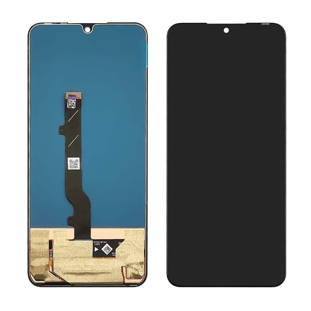 Дисплей для TCL 30 Plus (T676K), с тачскрином в сборе, цвет черный, OLED фото 1