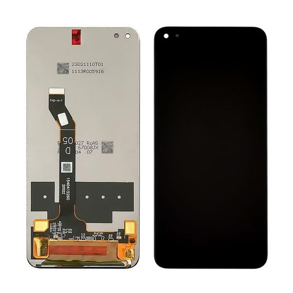 Дисплей для Huawei Nova 8i, с тачскрином в сборе, цвет черный фото 1