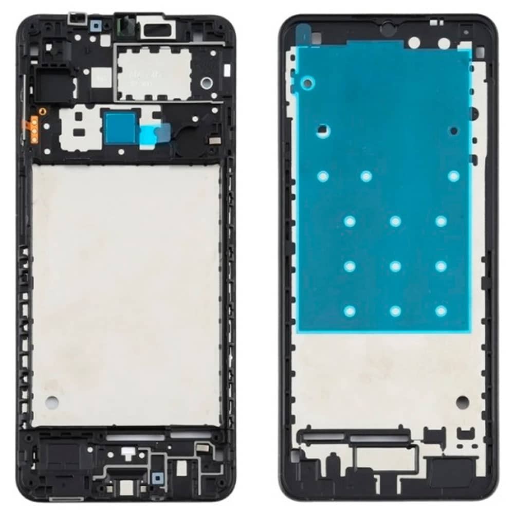 Рамка для дисплея Samsung A125 Galaxy A12, цвет черный фото 1