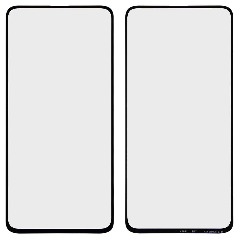 Стекло корпуса для Xiaomi Pocophone F2 Pro + OCA, цвет черный фото 1