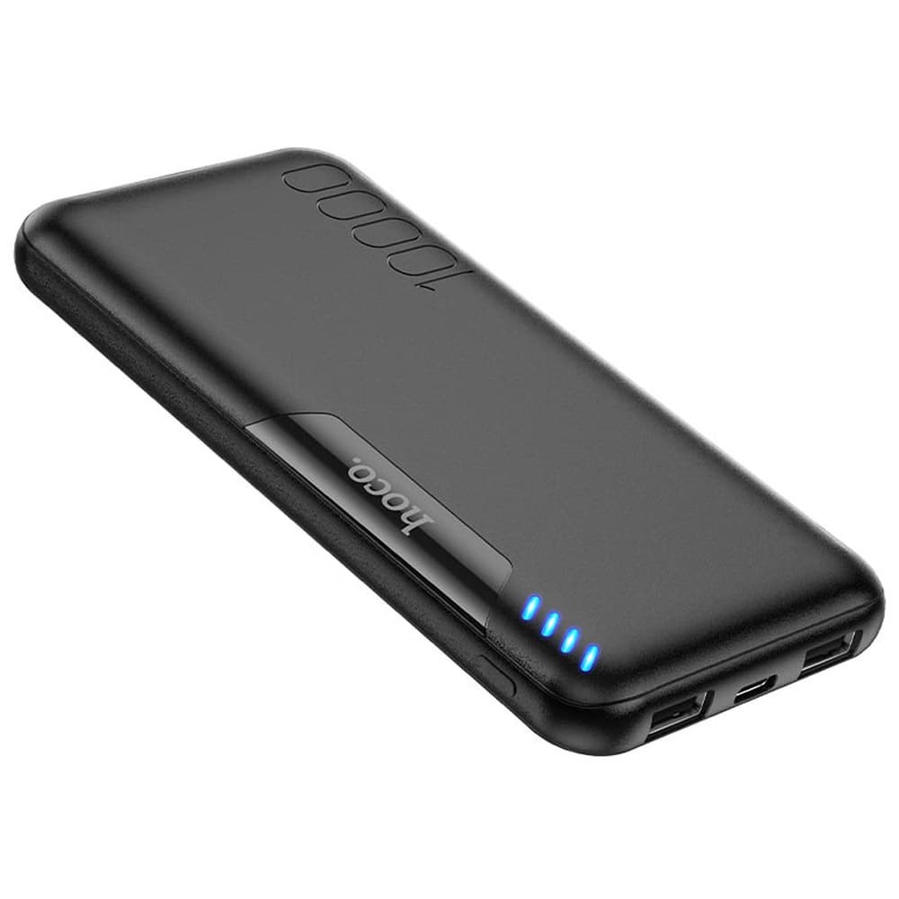 Повербанк HOCO J82 10000 mAh, колір чорний фото 1