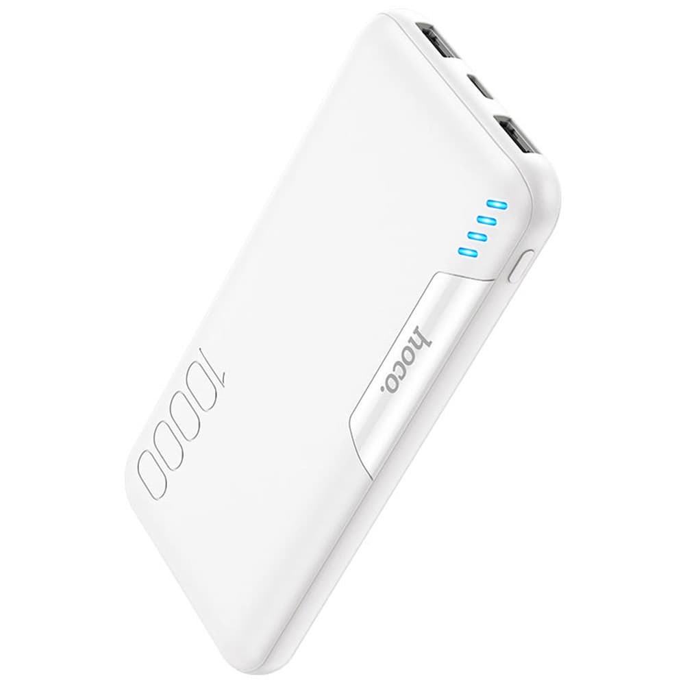 Повербанк HOCO J82 10000 mAh, колір білий фото 1