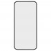 Защитное стекло для iPhone 15, 10D, цвет черный миниатюра 1