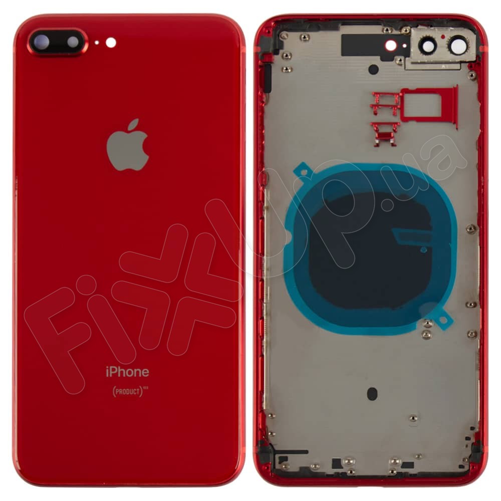 Корпус для iPhone 8 Plus, колір червоний фото 1