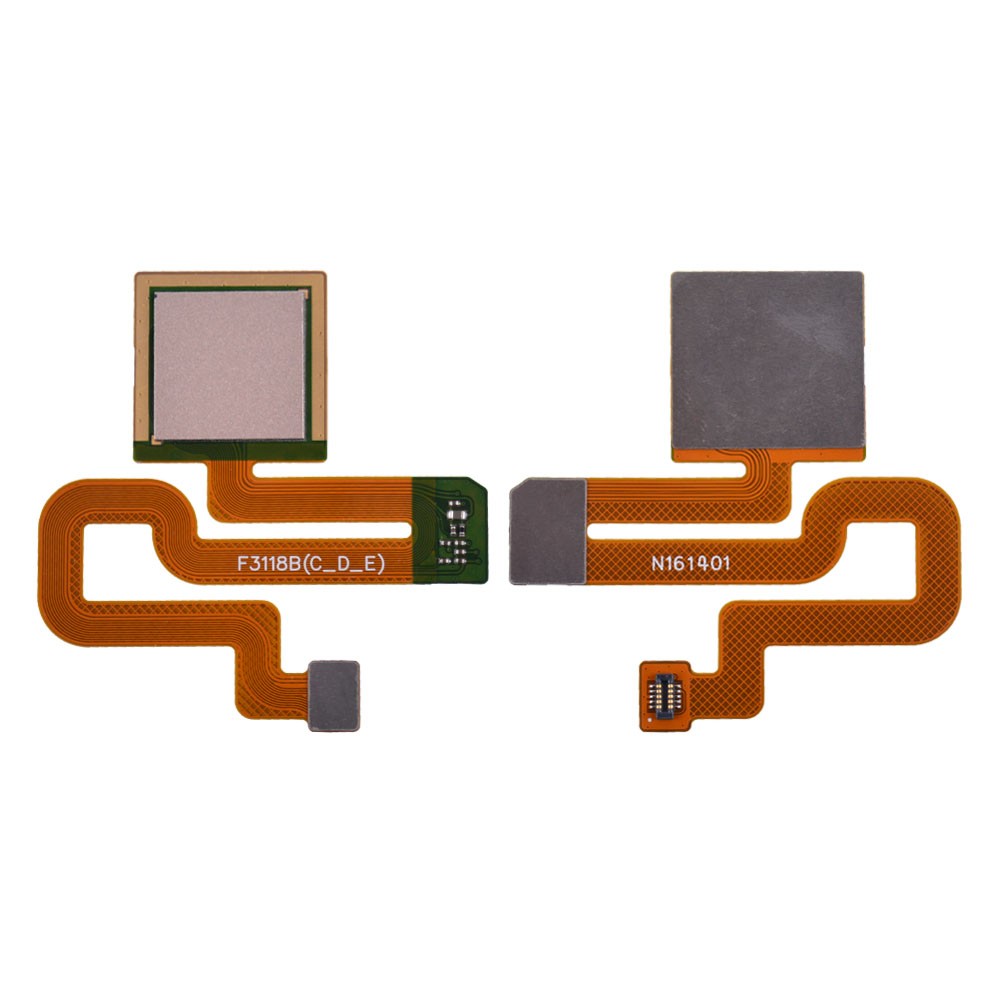 Шлейф для Xiaomi Redmi Note 3, Note 3 Pro з сенсором відбитка, колір золотий фото 1