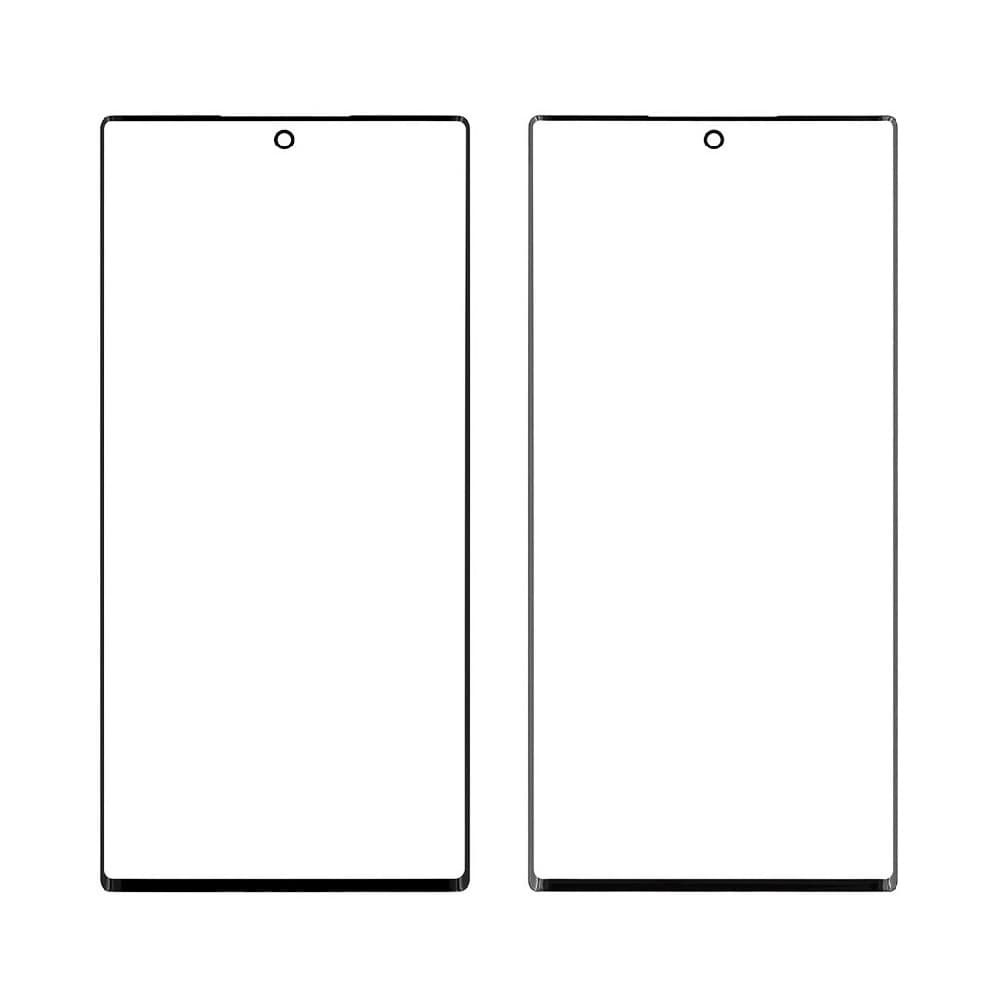 Стекло корпуса для Samsung N975 Galaxy Note 10 Plus, цвет черный фото 1