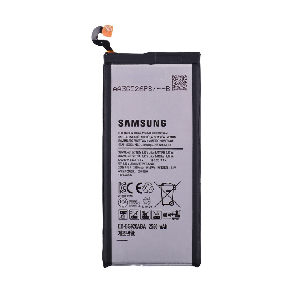 Аккумулятор для Samsung Galaxy S6 G920 (EB-BG920ABE) фото 2