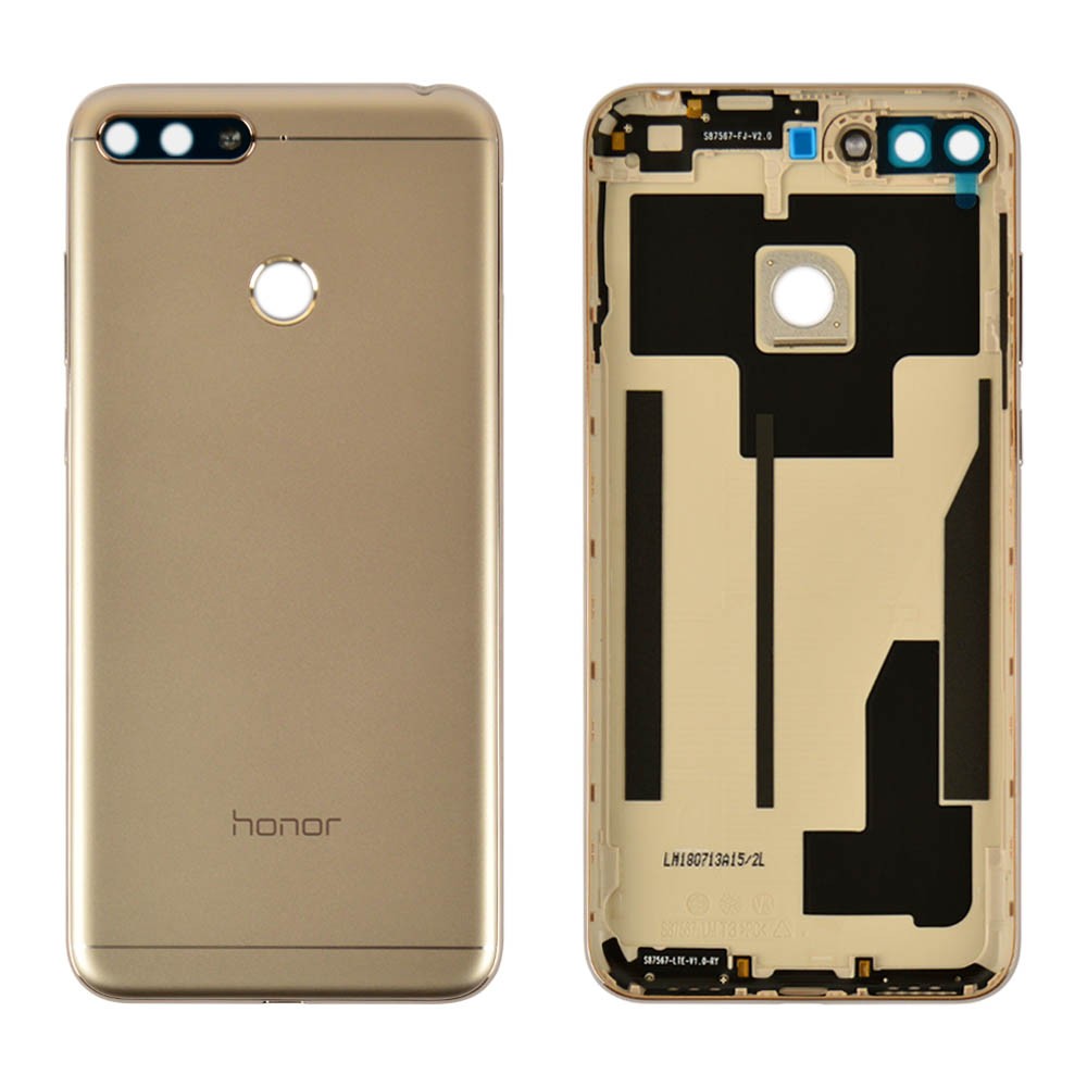 Задняя крышка для Honor 7A Pro, цвет золотой фото 1