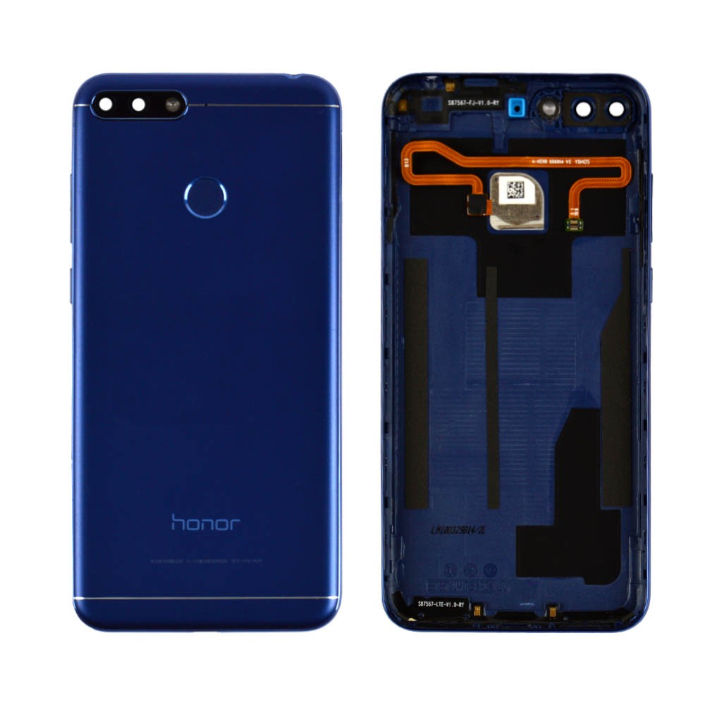 Задняя крышка для Huawei Honor 7A Pro, цвет синий фото 1