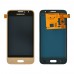 Дисплей для Samsung J120H/DS Galaxy J1 (2016) с тачскрином в сборе, цвет золотой, TFT без регулировки яркости миниатюра 1
