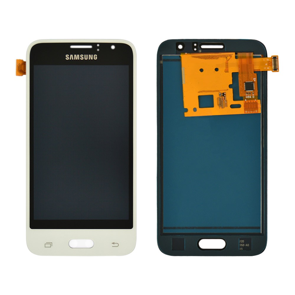 Дисплей для Samsung J120H/DS Galaxy J1 (2016) с тачскрином в сборе, цвет белый, TFT без регулировки яркости фото 1