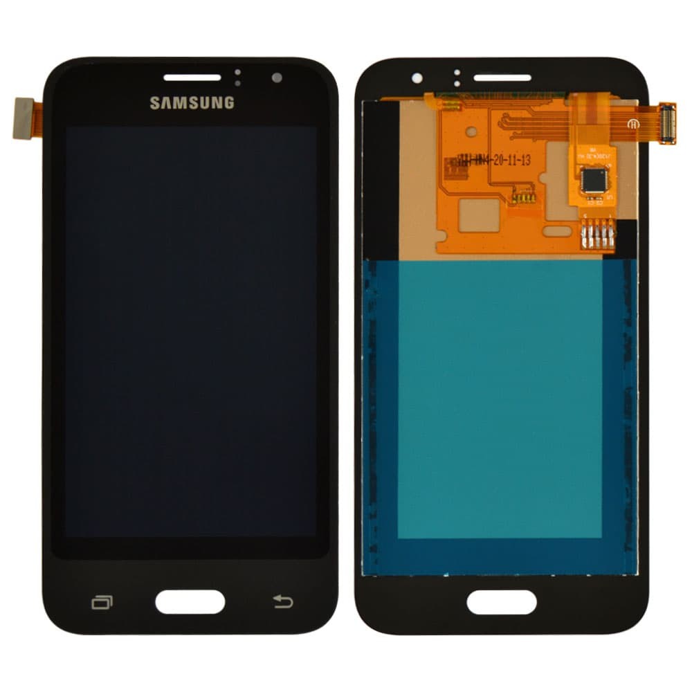 Дисплей для Samsung J120H / DS Galaxy J1 (2016) з тачскрином у зборі, колір чорний, TFT Premium з регулюванням яскравості фото 1