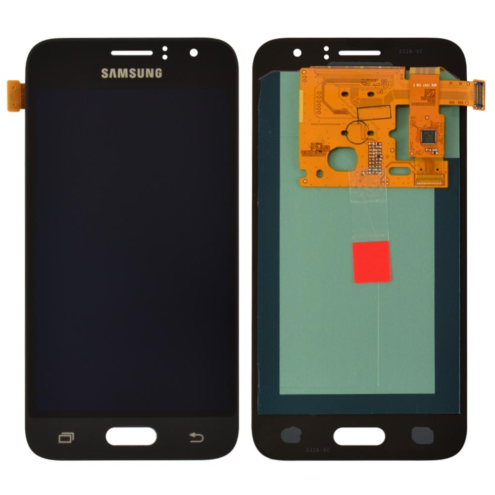 Дисплей для Samsung J120H/DS Galaxy J1 (2016) с тачскрином в сборе, цвет черный, Original Change Glass фото 1