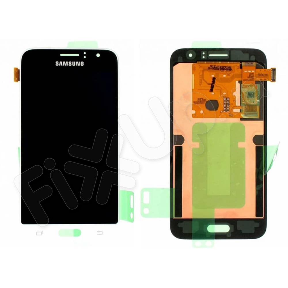 Дисплей Samsung J120H / DS Galaxy J1 2016 з тачскрином в зборі, колір білий, сервісний оригінал фото 1
