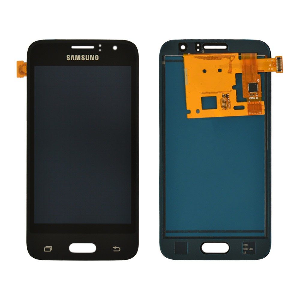 Дисплей для Samsung J120H/DS Galaxy J1 (2016) с тачскрином в сборе, цвет черный, TFT без регулировки яркости фото 1