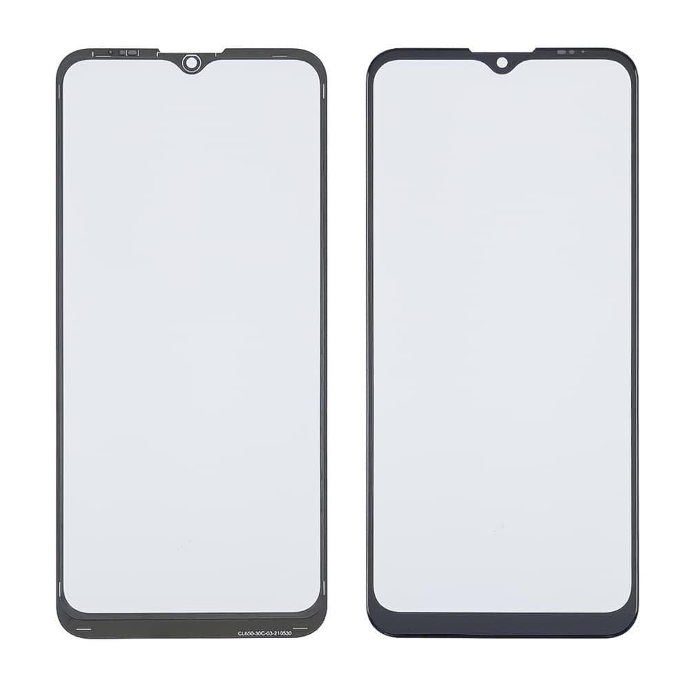Скло корпусу для Motorola G20 + OCA, колір чорний фото 1
