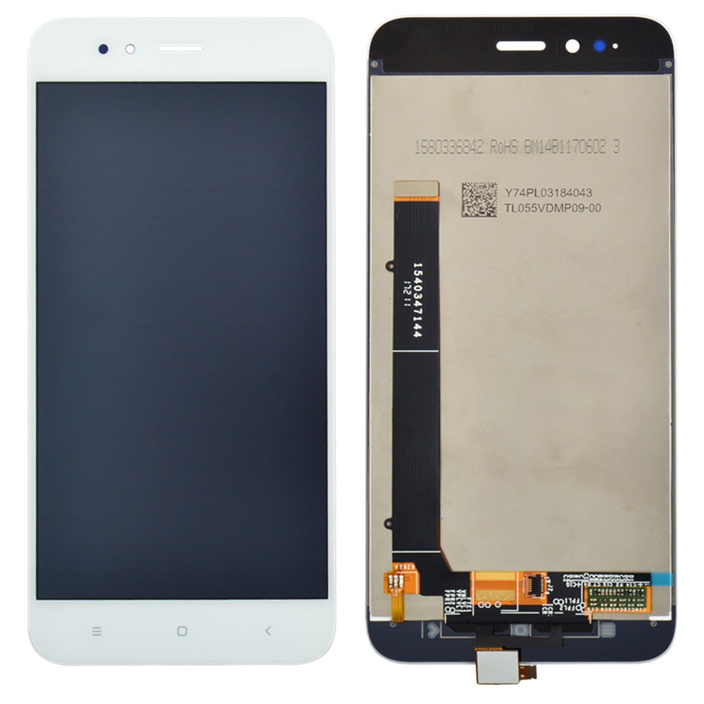 Дисплей Xiaomi Mi A1, Mi 5X с тачскрином в сборе, цвет белый, уценка фото 1