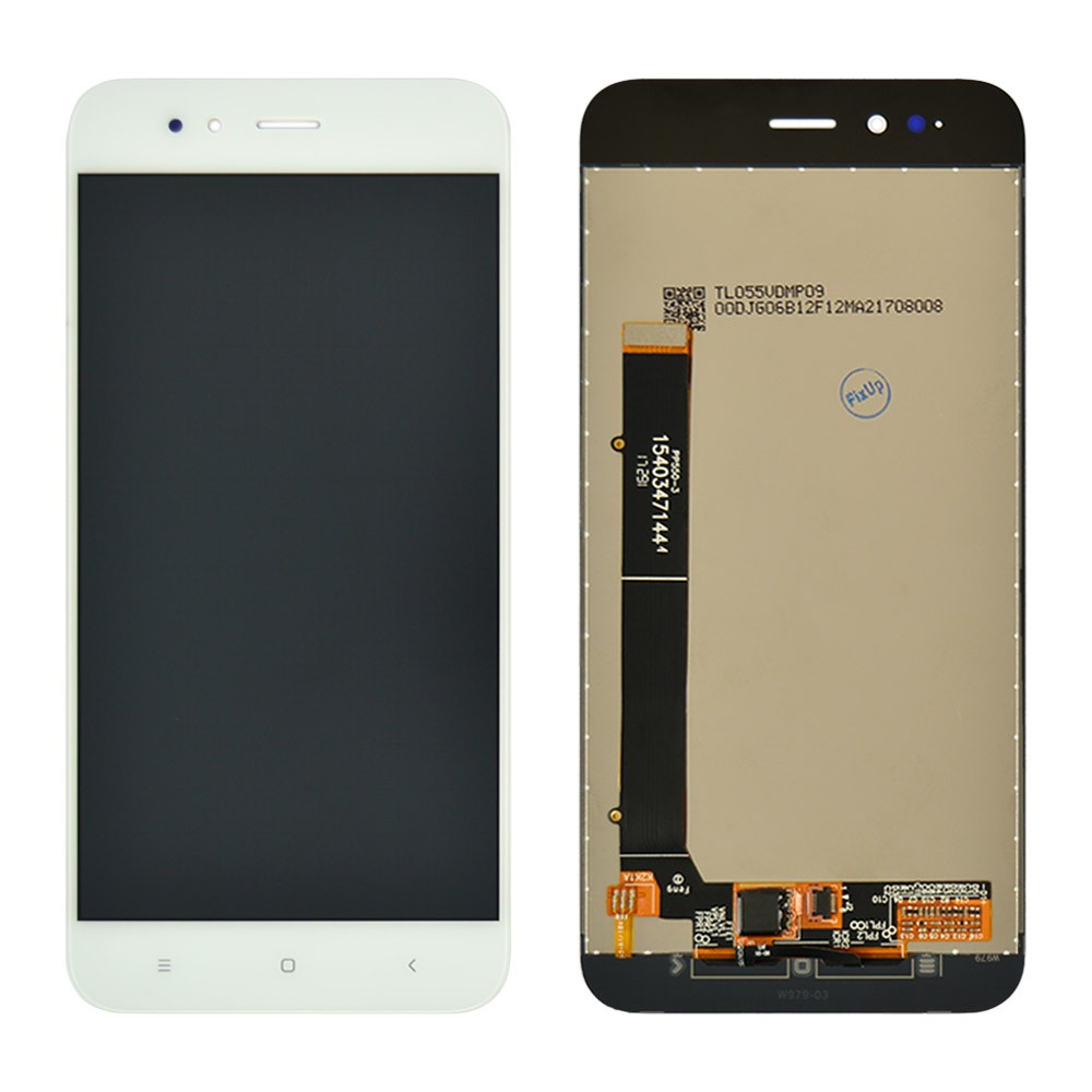 Дисплей для Xiaomi Mi A1/Mi 5X з тачскрином у зборі, колір білий, Orig PRC, уцінка фото 1