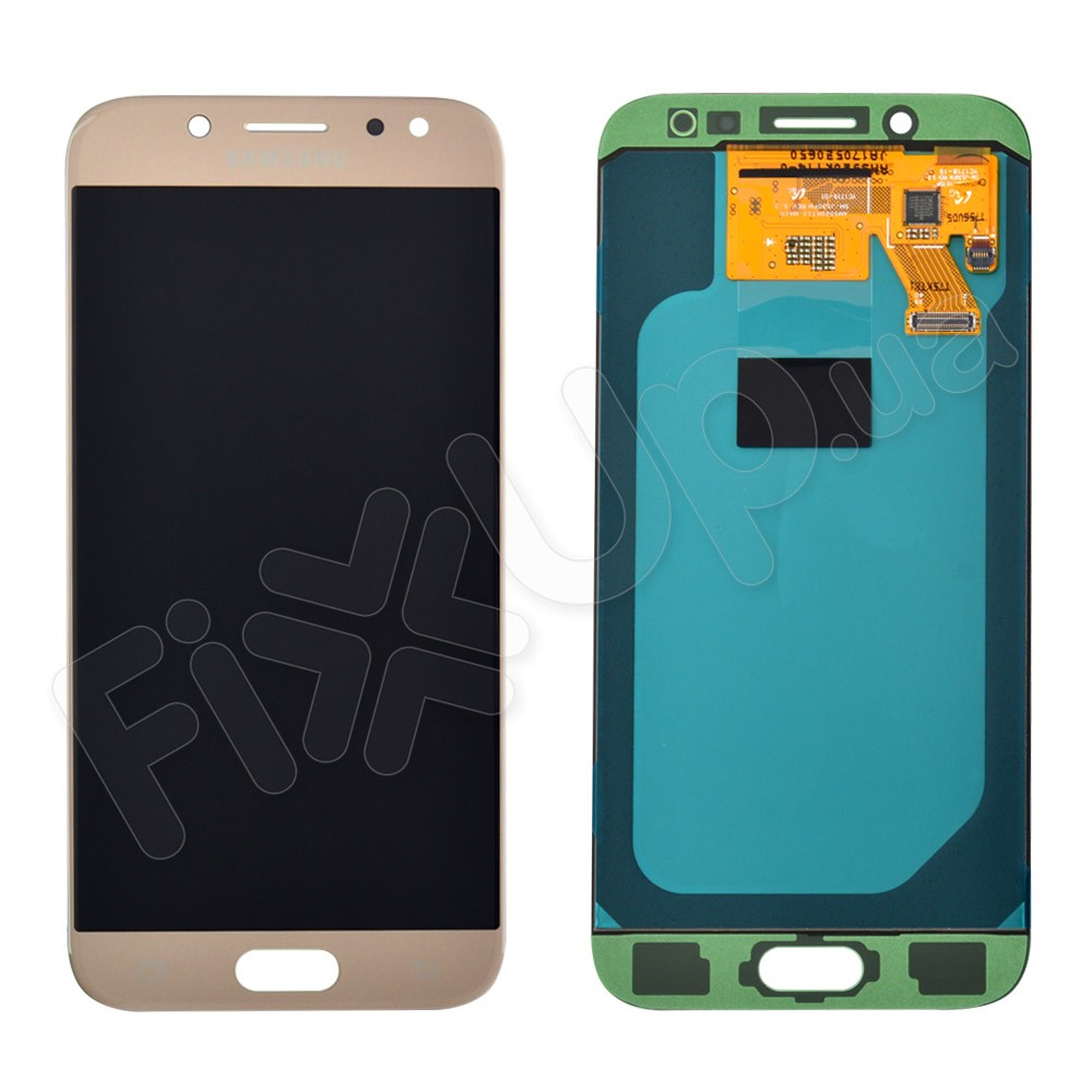 Дисплей Samsung J530 Galaxy J5 (2017) з тачскрином у зборі, колір золотий, сервісний оригінал фото 1