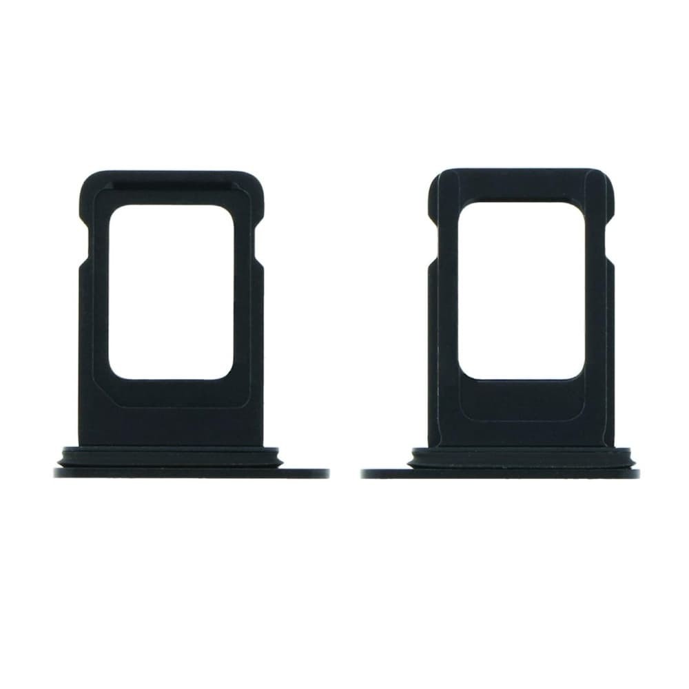 Тримач сім картки для iPhone 12/12 mini, колір чорний фото 1