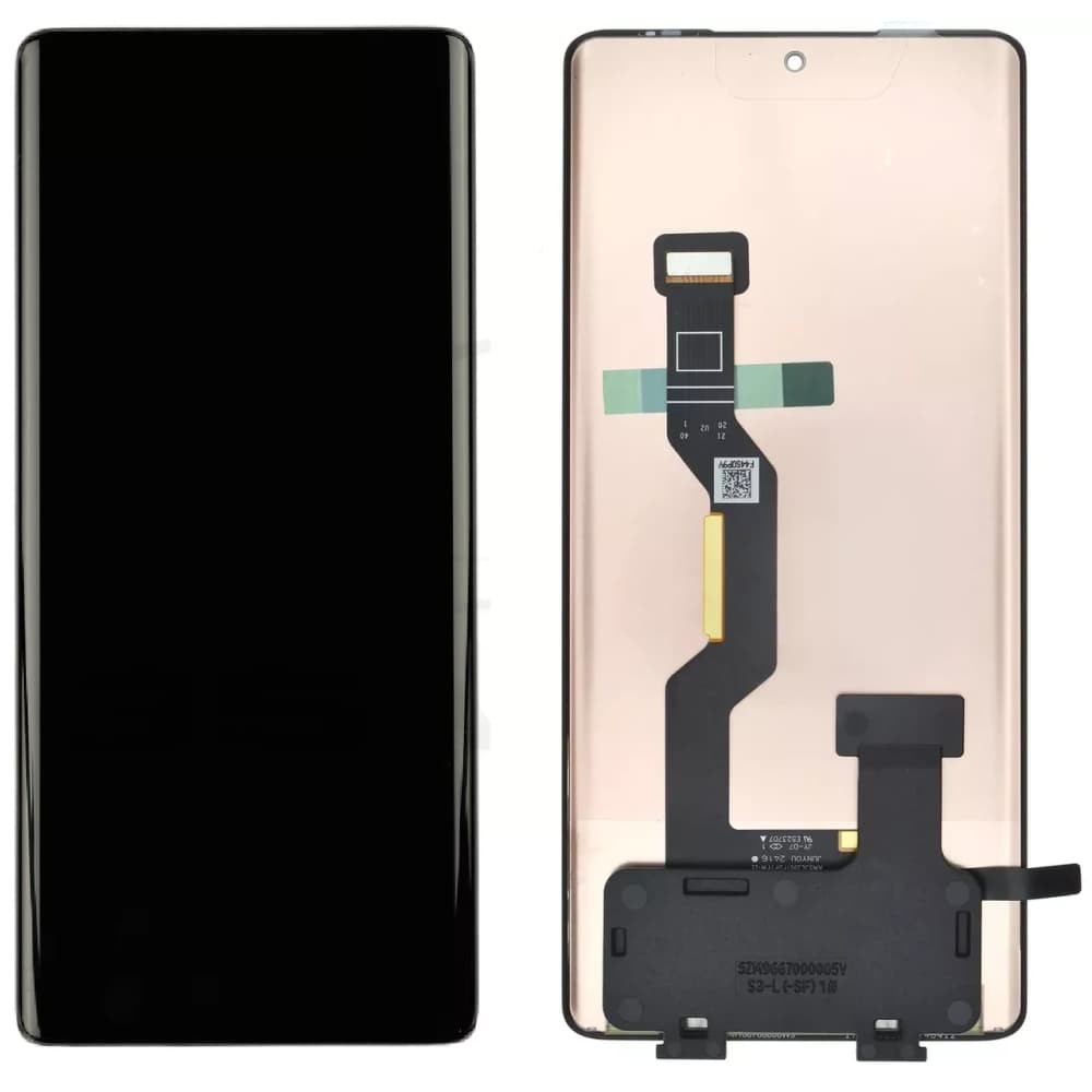 Дисплей для Motorola XT2427-3 Moto G85, с тачскрином, черный фото 1