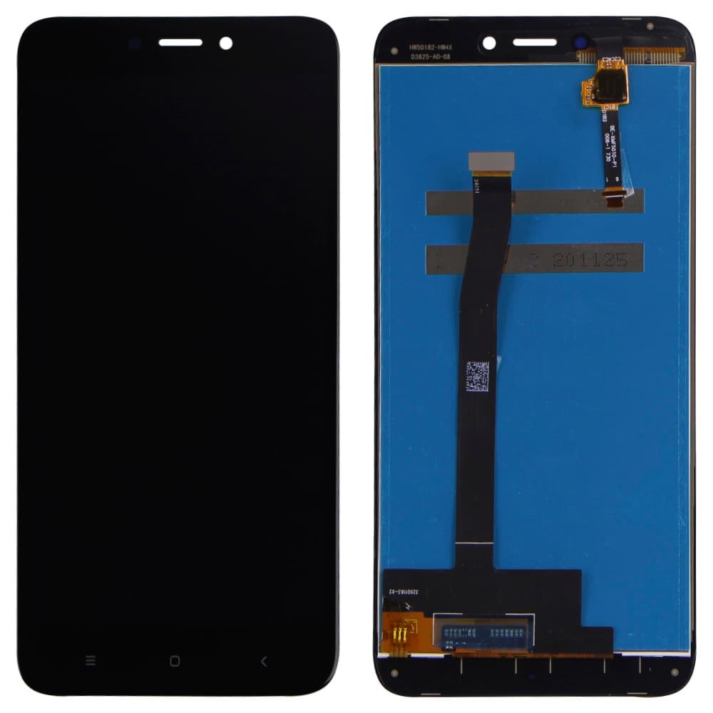 Дисплей Xiaomi Redmi 4X с тачскрином в сборе (Rev 32001183-02/11), цвет черный фото 1