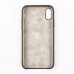 Silicon Case iPhone X/XS (5.8) original (dark brown) миниатюра 3 Силиконовый чехол для iPhone X, Xs (5.8), цвет dark brown миниатюра 3