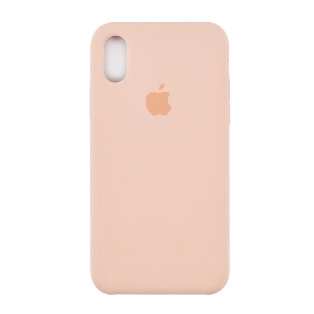 Силиконовый чехол для iPhone X, Xs (5.8), цвет pink sand фото 1