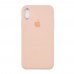 Силиконовый чехол для iPhone X, Xs (5.8), цвет pink sand миниатюра 1