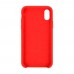 Silicon Case iPhone Xs (5.8) (red) миниатюра 1 Силиконовый чехол для iPhone Xs (5.8), цвет красный миниатюра 1