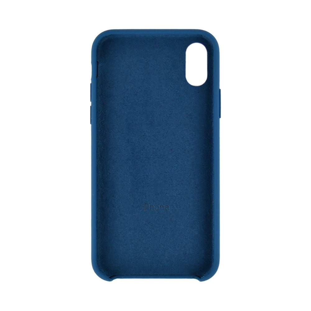 Silicon Case iPhone Xs (5.8) (ocean blue) фото 1 Силиконовый чехол для iPhone Xs (5.8), цвет ocean blue фото 1