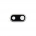Len for Camera iPhone 8 Plus (5.5) (white) миниатюра 1 Скло для камери iPhone 8 Plus, колір білий миниатюра 1