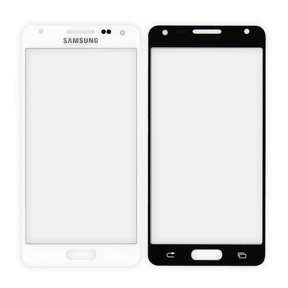 Скло для Samsung G850 Galaxy Alpha, колір білий фото 1
