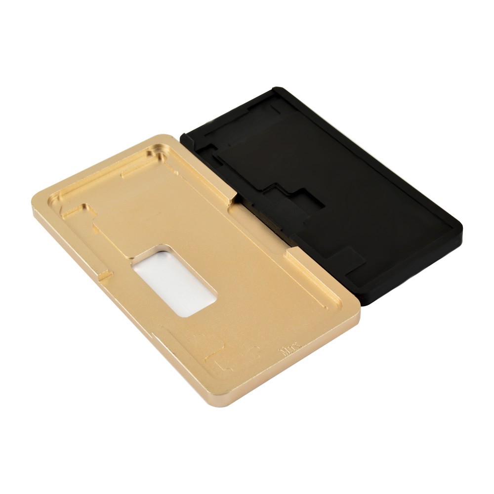 Форма для склеювання дисплея iPhone XS Max (6.5), для скла з рамкою, металева з килимком фото 1