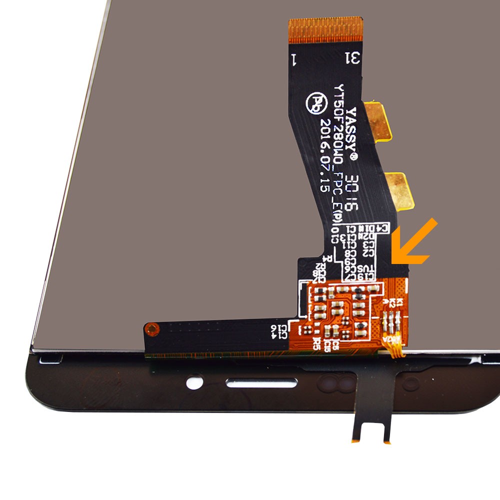 Дисплей Meizu M2, M2 mini с тачскрином в сборе, цвет черный, уценка фото 3