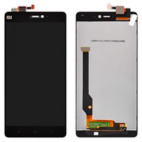 Дисплей Xiaomi Mi4c с тачскрином в сборе,  цвет черный, без рамки, китай