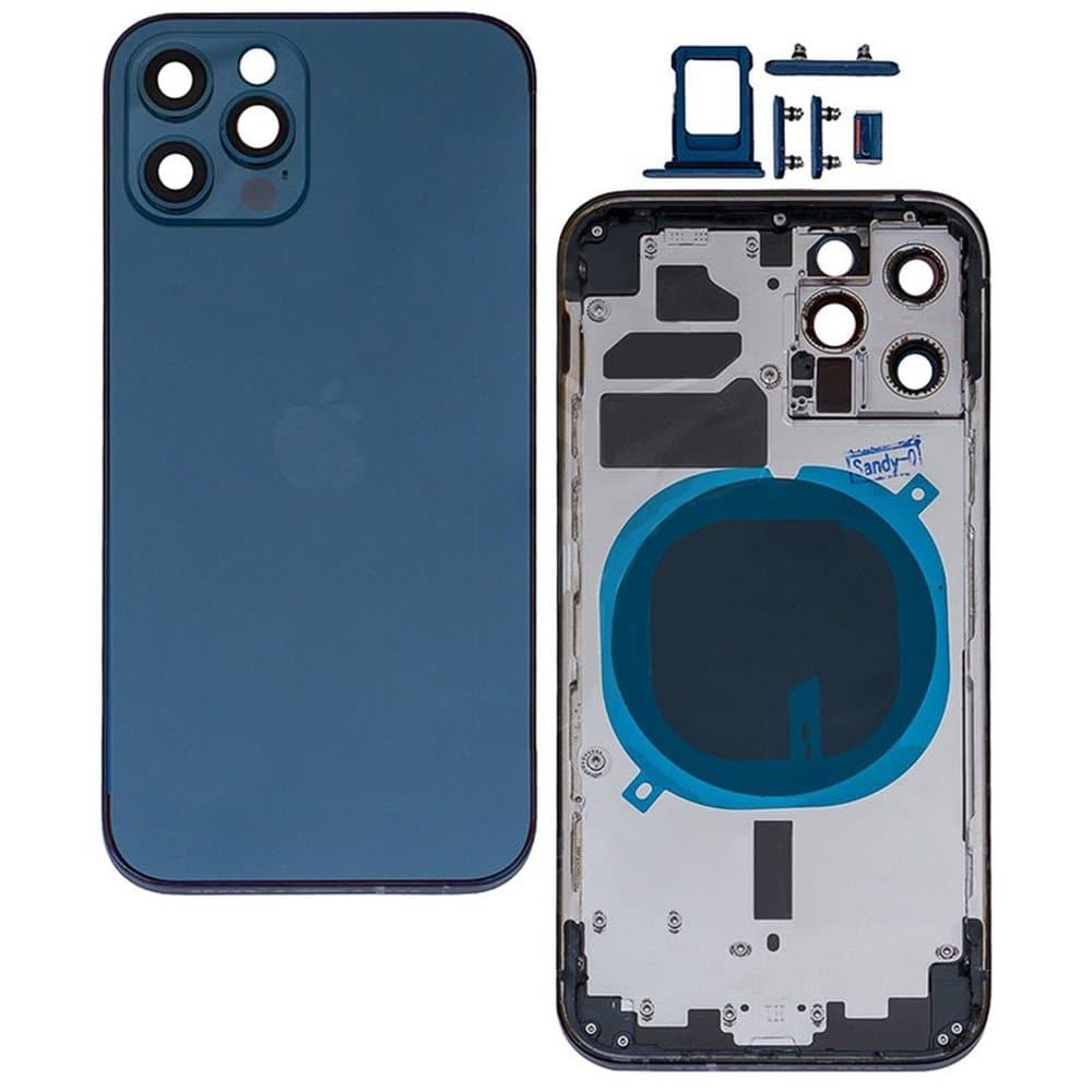 Корпус для iPhone 12 Pro, колір синій фото 1