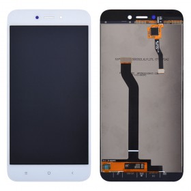 Дисплей для Xiaomi Redmi 5A, Redmi Go с тачскрином в сборе,  цвет белый, без рамки, китай