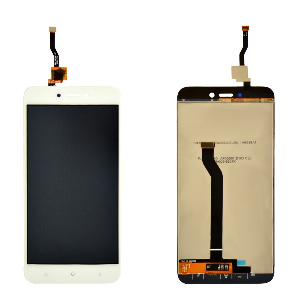 Дисплей для Xiaomi Redmi 5A, Redmi Go с тачскрином в сборе, цвет белый, Orig PRC фото 1