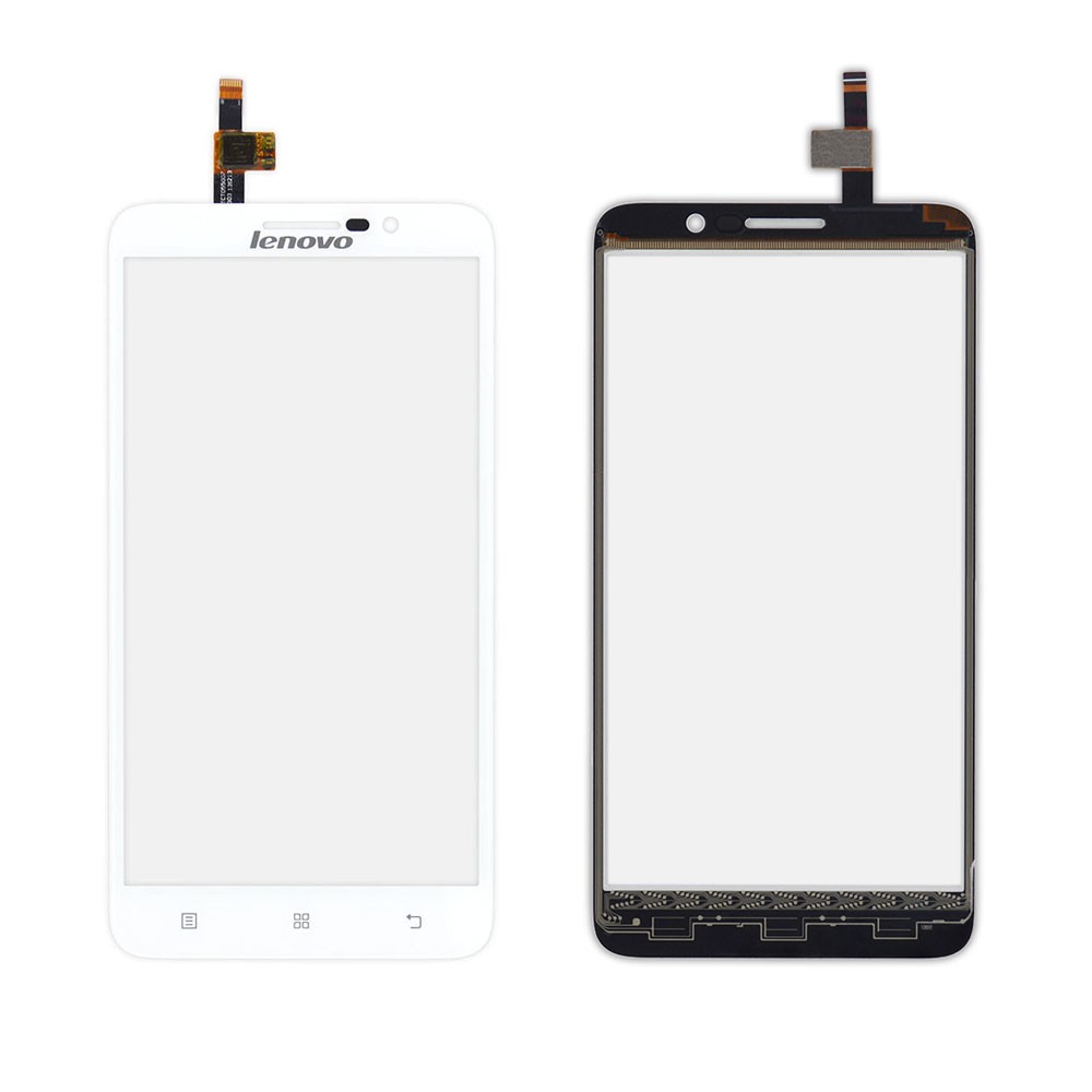 Тачскрин Lenovo A850+, колір білий, маленька мікросхема фото 1