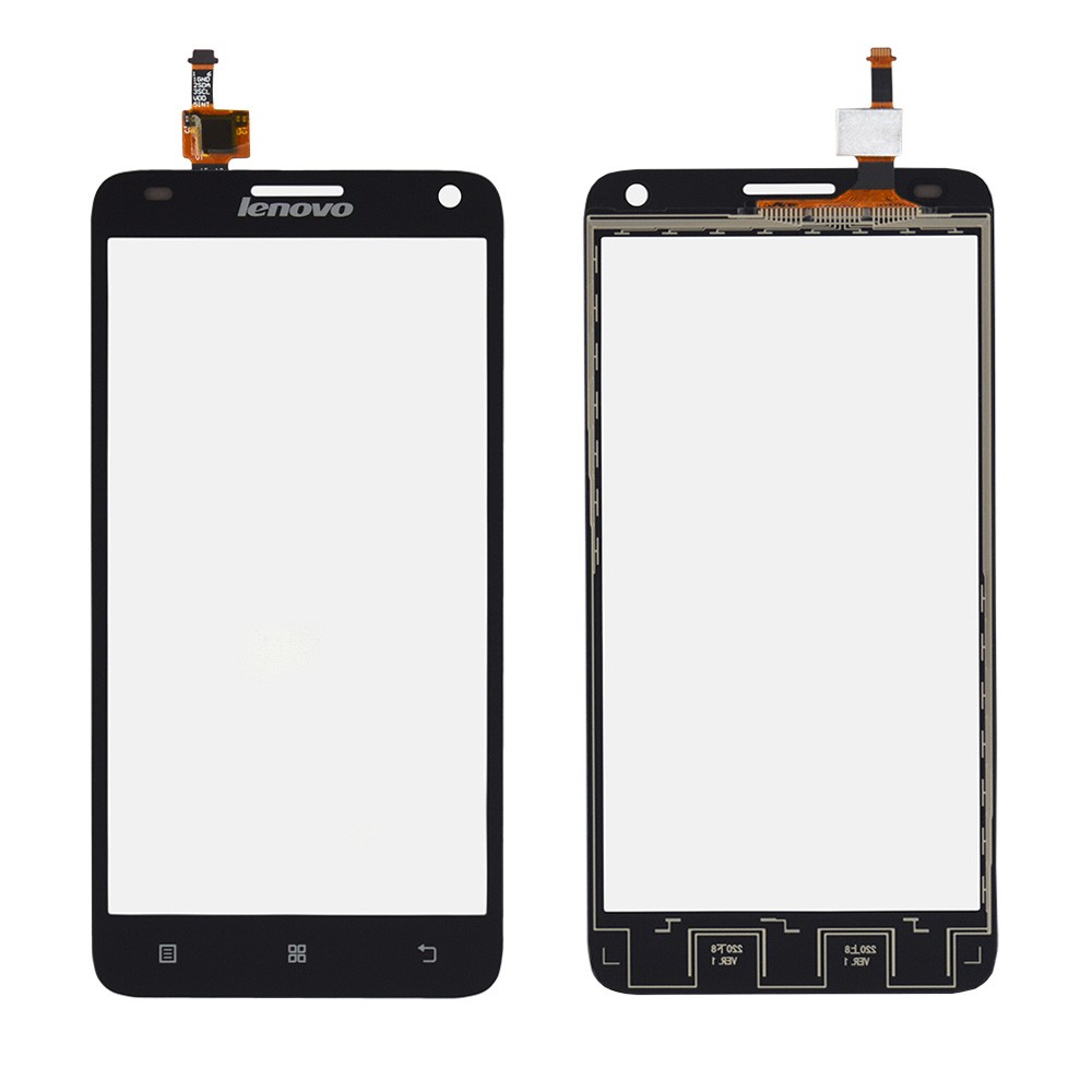 Тачскрин Lenovo S580, колір чорний, велика мікросхема фото 1