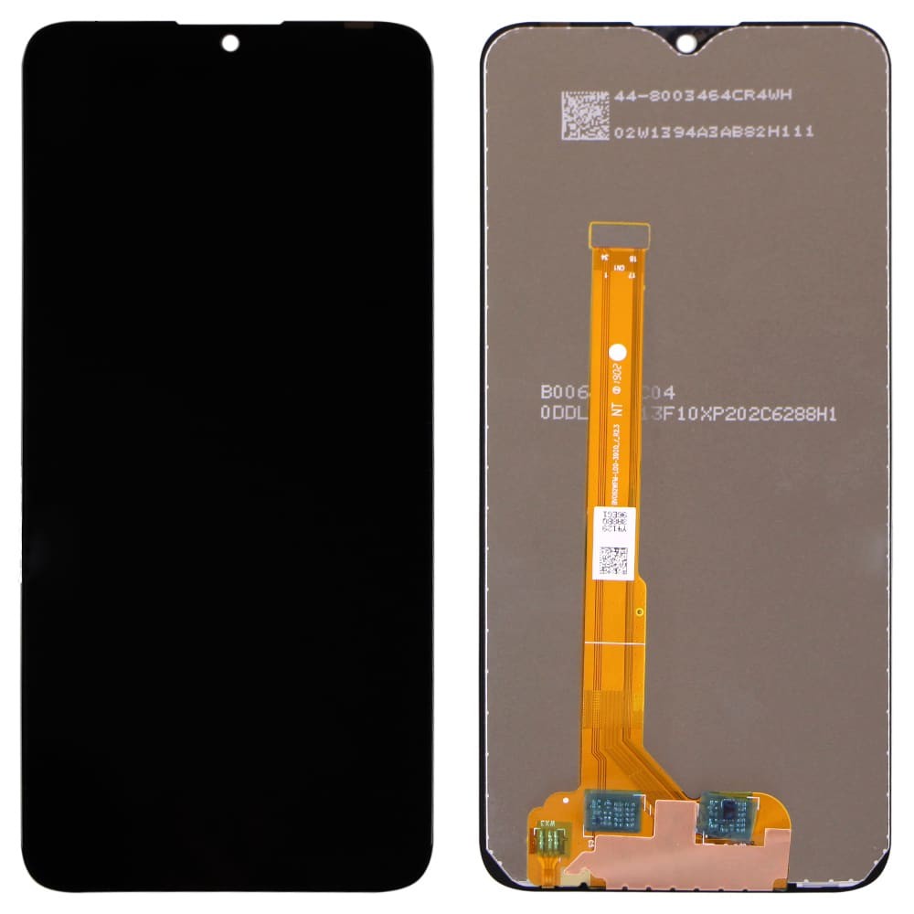 Дисплей для Vivo Y91c, Y91i, Y93, Y95, Y93 Lite, Y1s, с тачскрином в сборе, цвет черный, оригинал фото 1