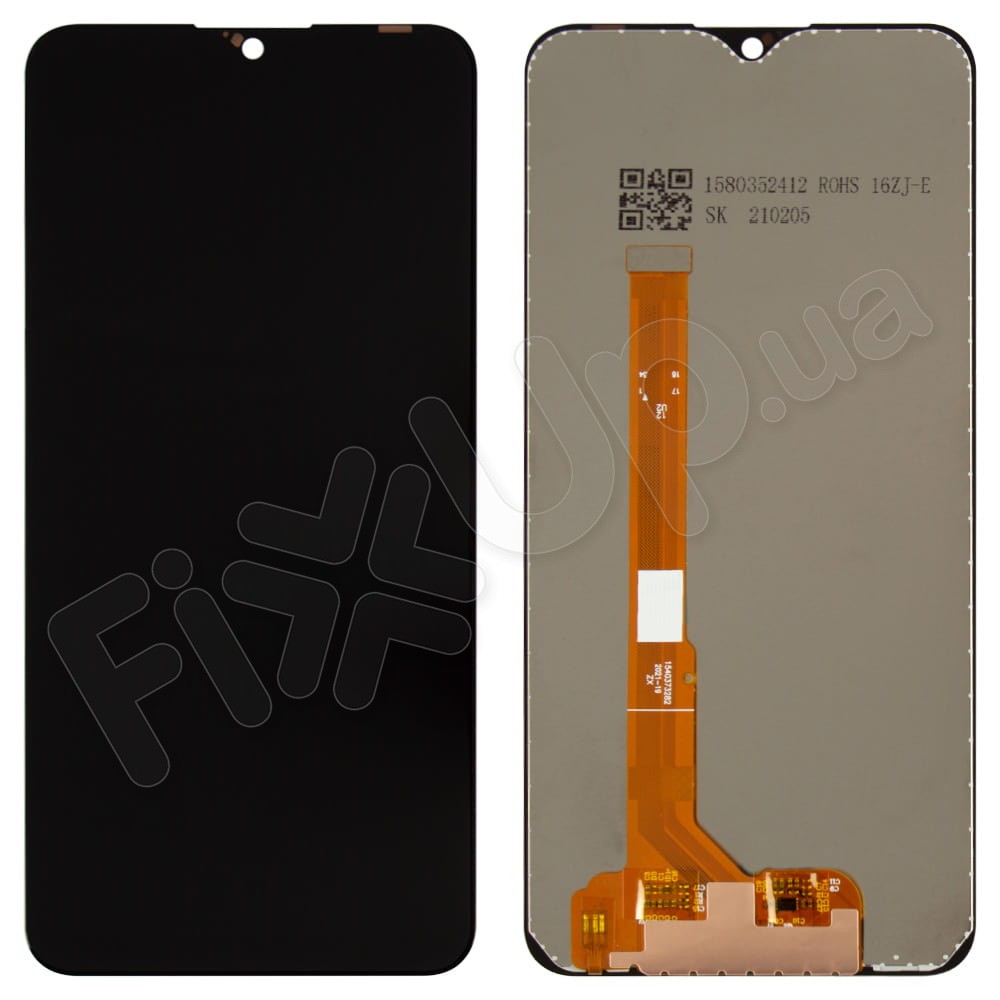 Дисплей для Vivo Y91c, Y91i, Y93, Y95, Y93 Lite, Y1s с тачскрином в сборе, цвет черный фото 1