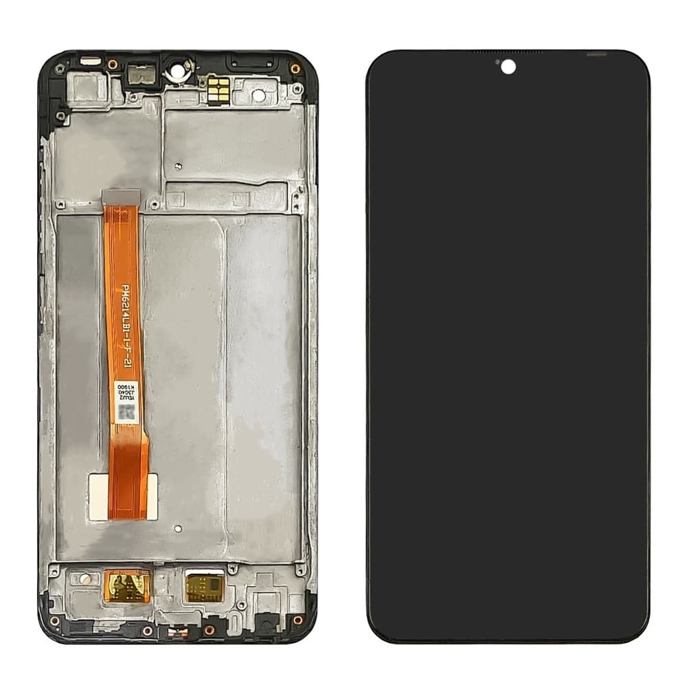 Дисплей для Vivo Y91c/Y91i/Y93/Y95/Y93 Lite/Y1s, с тачскрином и рамкой в сборе, цвет черный фото 1