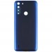 Задня кришка для Motorola OneFusion XT2073-2, зі склом камери, колір синій миниатюра 1