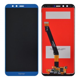 Дисплей Huawei Honor 9 Lite (LLD-L31) с тачскрином в сборе, китай,  цвет синий, без рамки