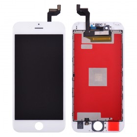 Дисплей iPhone 6S с тачскрином в сборе, оригинал замененное стекло,  цвет белый