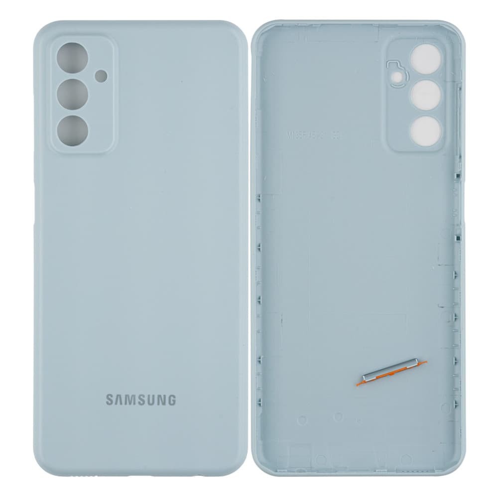 Задняя крышка для Samsung M135 Galaxy M13 2022, цвет синий фото 1